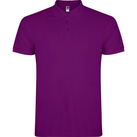 PO6638 - Tricou Polo adulti - STAR - [Mov purpura]