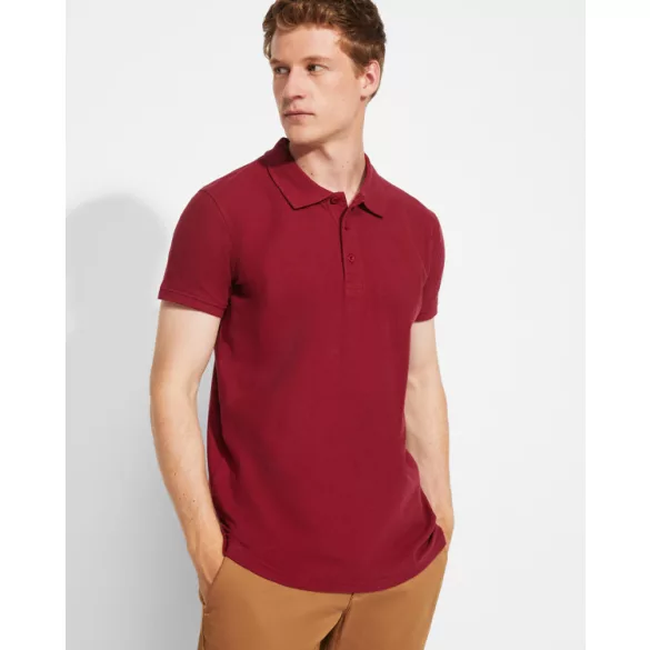 PO6638 - Tricou Polo adulti - STAR - [Roz aprins]