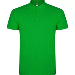 PO6638 - Tricou Polo adulti - STAR - [Verde iarba]