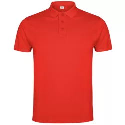 PO6641 - Tricou polo - IMPERIUM - [Rosu]