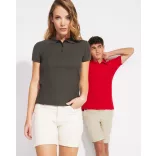PO6644 - Tricou polo - PEGASO WOMAN PREMIUM - [Albastru royal]