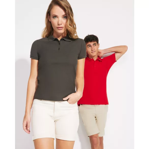 PO6644 - Tricou polo - PEGASO WOMAN PREMIUM - [Albastru royal]