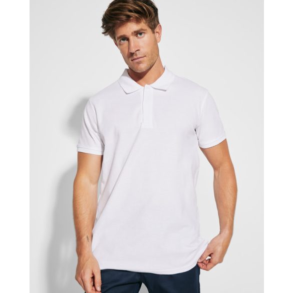 PO8403 - Tricou polo - ROVER - [Alb]