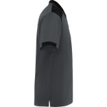 PO8410 - Tricou Polo - SAMURAI - [Plumb/Negru]