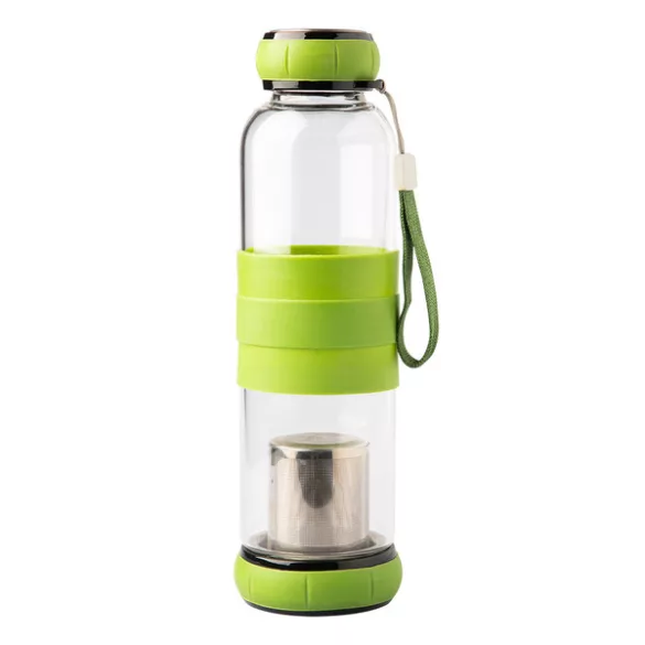 R08268-05-Sticla-SULMONA-din-sticla-550-ml-cu-infuzor-verde