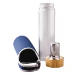 R08273-42-Sticla-GOURMET-din-sticla-600-ml-cu-infuzor-albastru-inchis