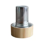 R08273-42-Sticla-GOURMET-din-sticla-600-ml-cu-infuzor-albastru-inchis