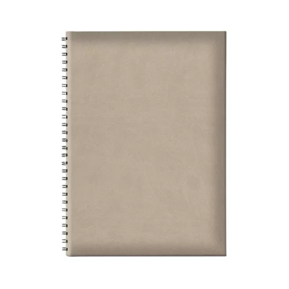 Agenda 2027 nedatata Tucson Ghost 17 x 24 cm cu spira  - [Ghiaccio]