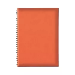   Agenda 2027 nedatata Tucson Ghost 17 x 24 cm cu spira  - [Portocaliu]