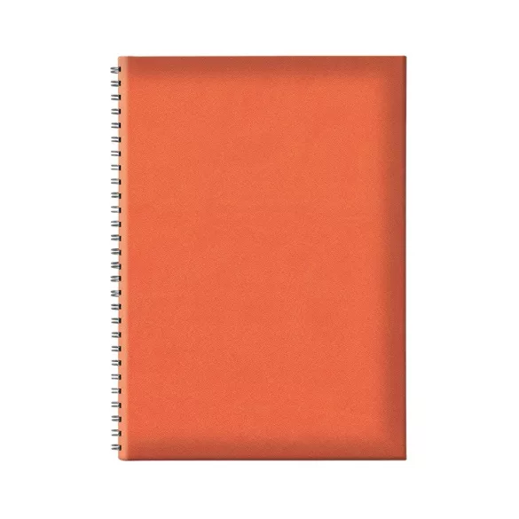 Agenda 2027 nedatata Tucson Ghost 17 x 24 cm cu spira  - [Portocaliu]