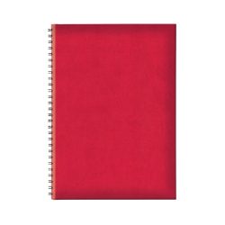   Agenda 2026 nedatata Tucson Ghost 17 x 24 cm cu spira  - [Rosu]