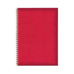   Agenda 2027 nedatata Tucson Ghost 17 x 24 cm cu spira  - [Rosu]