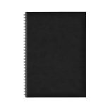Agenda 2026 nedatata Tucson Ghost 17 x 24 cm cu spira  - [Negru]
