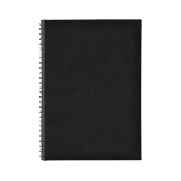 Agenda 2025 nedatata Tucson Ghost 17 x 24 cm cu spira  - [Negru]