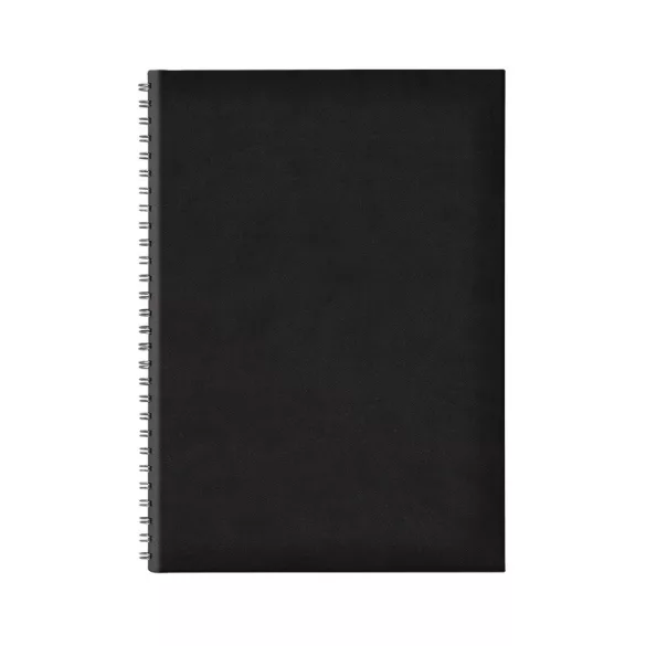 Agenda 2027 nedatata Tucson Ghost 17 x 24 cm cu spira  - [Negru]
