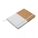 R64245-06 - Notebook A5 GIRONA cu pagini dictando, 80 pagini, negru