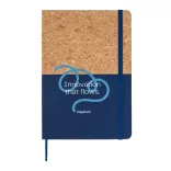 R64245-42 - Notebook A5 GIRONA cu pagini dictando, 80 pagini, negru