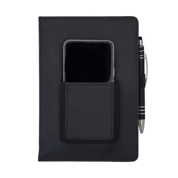 R64248-02 - Notepad A5 EIBAR cu buzunar pentru telefon