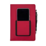R64248-08 - Notepad A5 EIBAR cu buzunar pentru telefon