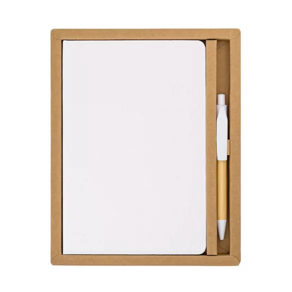 R64258-06 - Notebook A5 cu pix FOREST [alb]