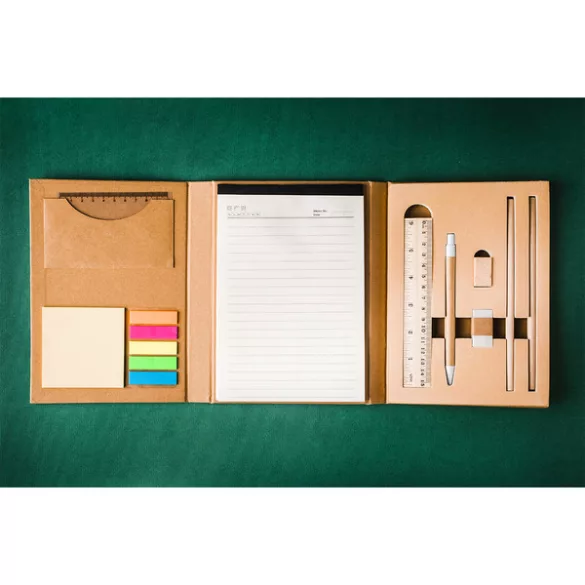 R73658-13-Set-office-SUSTAIN-cu-notepad-bej