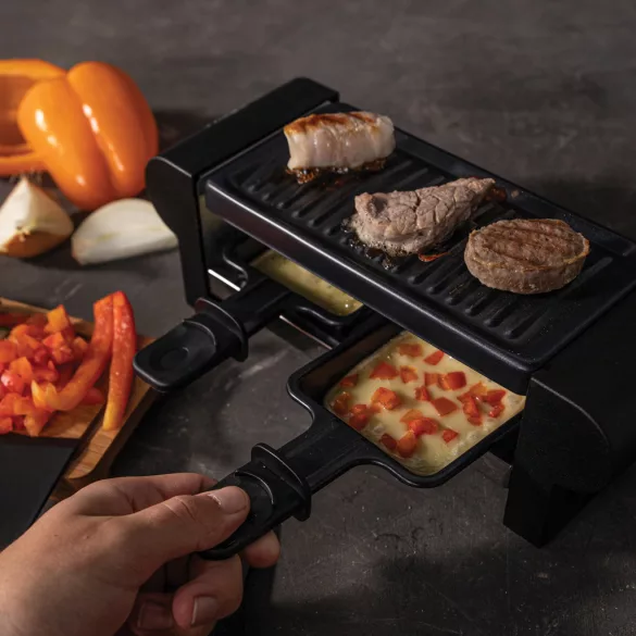 RB851100-Grill-electric-din-otel-inoxidabil-220V-BOSKA-Gourmet-Raclette-Mini