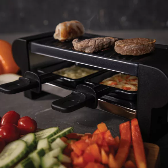 RB851100-Grill-electric-din-otel-inoxidabil-220V-BOSKA-Gourmet-Raclette-Mini
