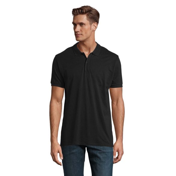 SO03566 - Tricou polo adult barbat Sol's Plannet  [Black]