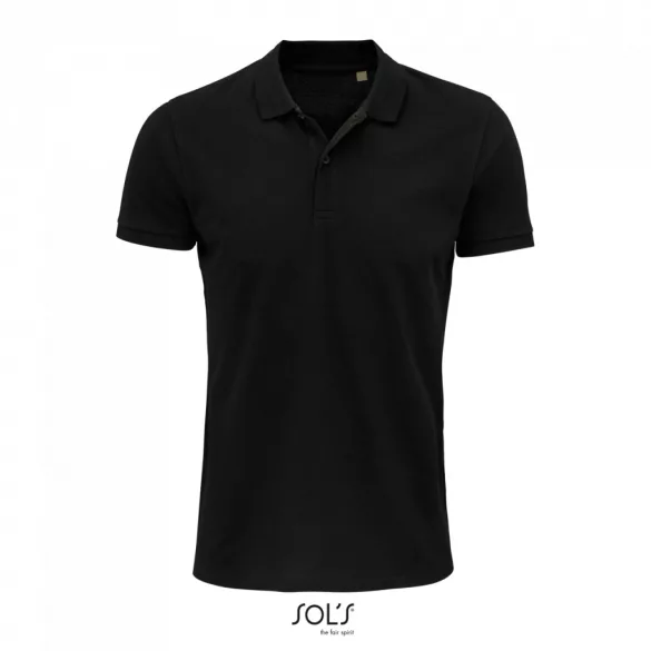 SO03566 - Tricou polo adult barbat Sol's Plannet  [Black]
