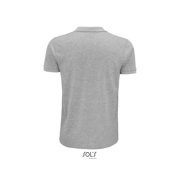 SO03566 - Tricou polo adult barbat Sol's Plannet  [Grey Melange]