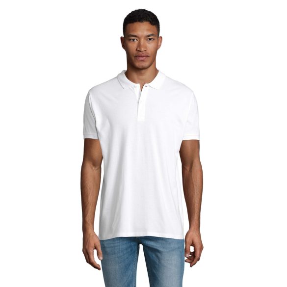 SO03566 - Tricou polo adult barbat Sol's Plannet  [White]