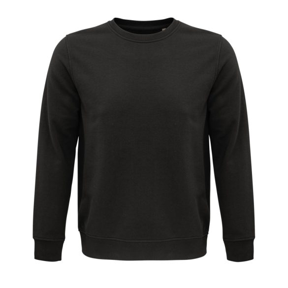 SO03574 - Bluza unisex cu guler rotund Sol's Comet  [Deep Charcoal Grey]