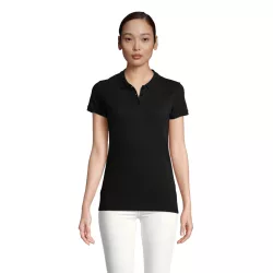 SO03575 - Tricou polo adult dama Sol's Plannet  [Black]