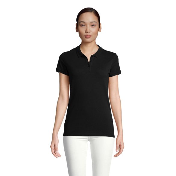 SO03575 - Tricou polo adult dama Sol's Plannet  [Black]