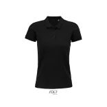 SO03575 - Tricou polo adult dama Sol's Plannet  [Black]