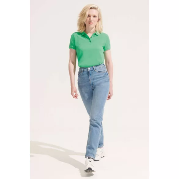 SO03575 - Tricou polo adult dama Sol's Plannet  [Black]