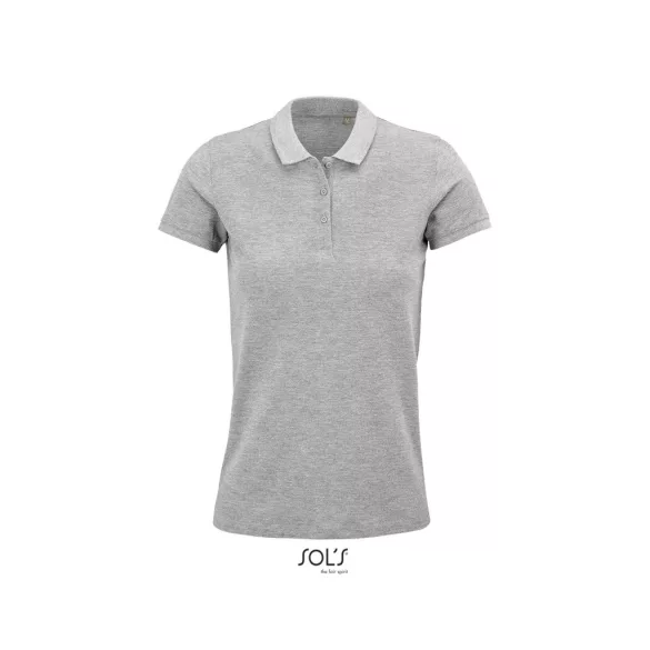 SO03575 - Tricou polo adult dama Sol's Plannet  [Grey Melange]