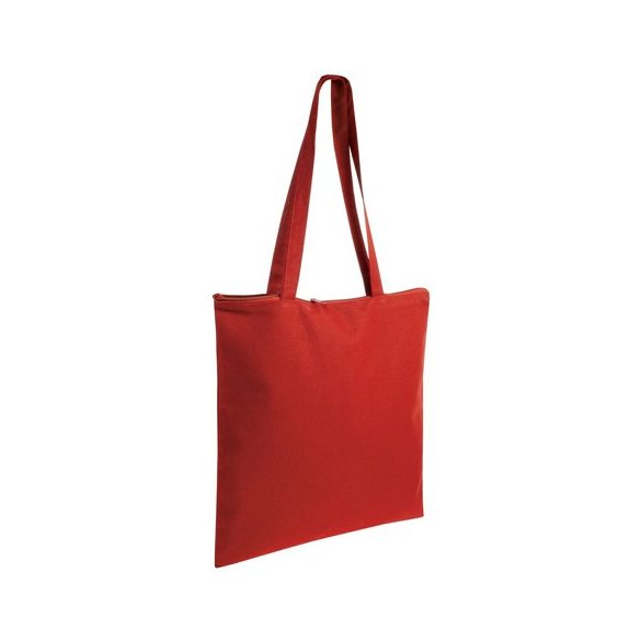 1112403-Sacosa-din-bumbac-pentru-cumparaturi-cu-fermoar-rosu