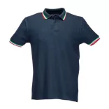 1301005M-Tricou-polo-cu-maneci-scurte-din-bumbac-pique-180-g-m2-100-cu