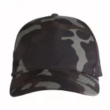 1330565-Sapca-de-camuflaj-din-bumbac-cu-cinci-panouri-cu-inchidere-cu-