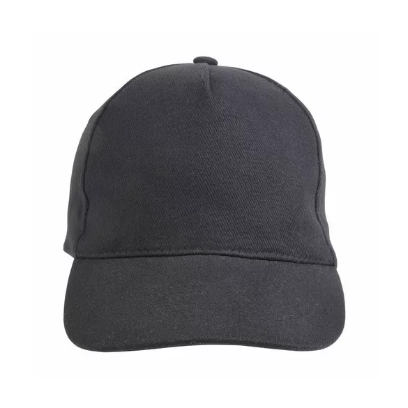 1530202-Capac-cu-5-panouri-din-bumbac-periat-gros-curea-reglabila-cu-c