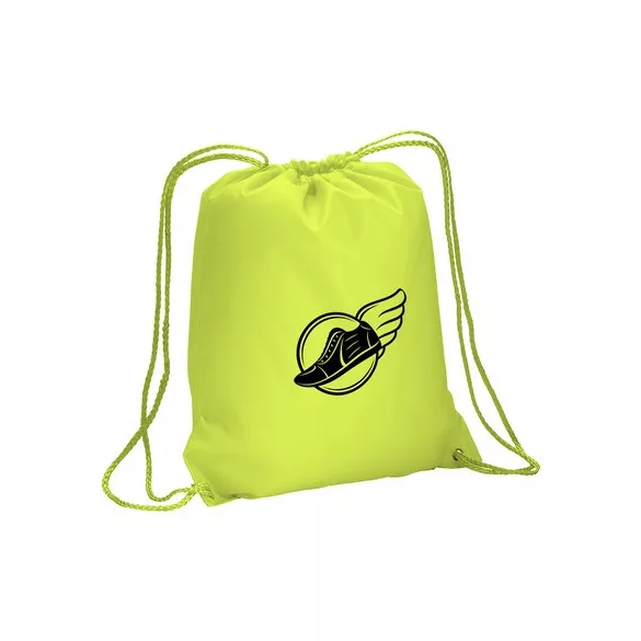 1711706-Rucsac-din-poliester-210t-galben-florescent