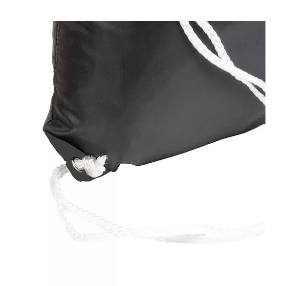 1812801-Rucsac-din-poliester-210t-negru-cu-finisaj-alb
