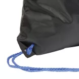1812810-Rucsac-din-poliester-210t-negru-cu-finisaj-albastru-royal