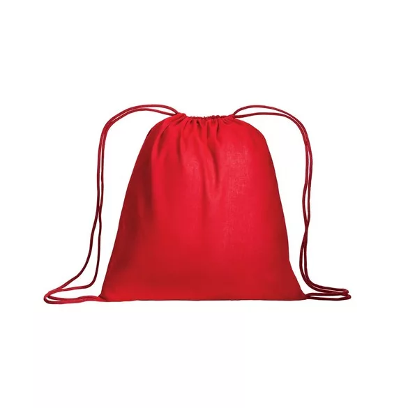 1815003-Rucsac-din-bumbac-38x42-cm-95gr-rosu