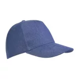 1830213-Sapca-din-bumbac-gros-cu-5-panouri-cu-efect-de-denim-cu-curea-