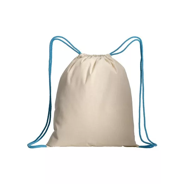 1914015-Rucsac-cu-snur-din-bumbac-natural-36x42-cm-albastru-azur