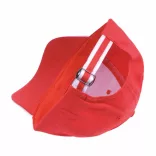 630603-Sapca-din-bumbac-cu-cinci-panouri-cu-margine-alba-si-inchidere-