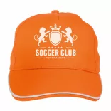 630607-Sapca-din-bumbac-cu-cinci-panouri-cu-margine-alba-si-inchidere-