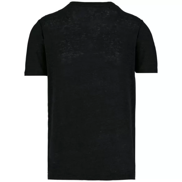 SP320 - Tricou de in pentru barbati - Spasso - [Black]